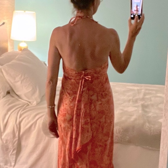 Amaran Silk Dress or Beach Coverup - Picture 6 of 7